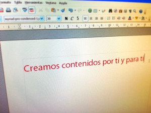 Creamos contenidos